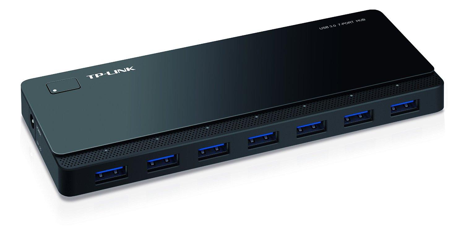 TP-LINK 7-Port-USB-3.0-Hub (UH700), USB-Hub schwarz