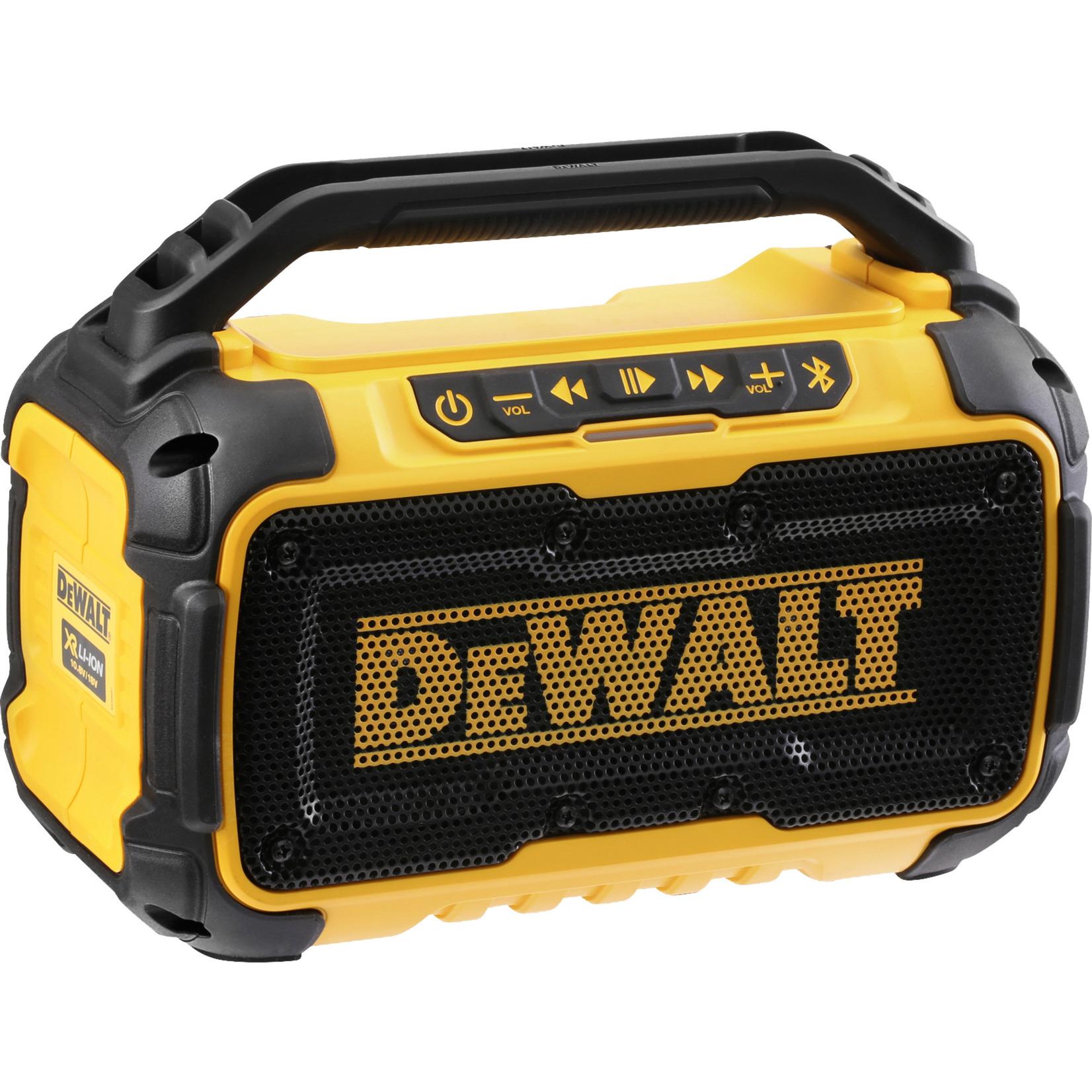DEWALT DCR011-XJ, speaker yellow/black, 10.8