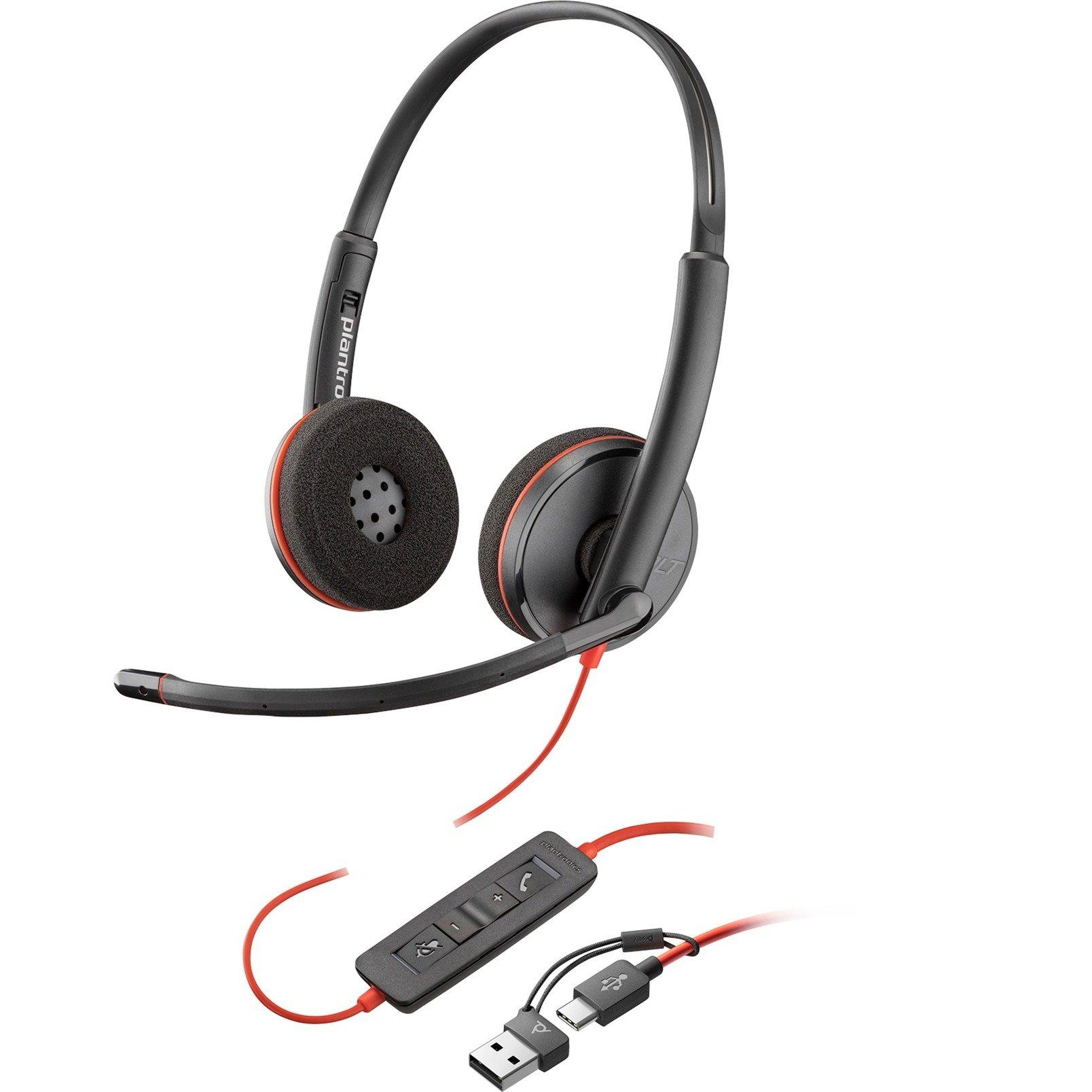 HP Poly Poly Blackwire 3220, headset