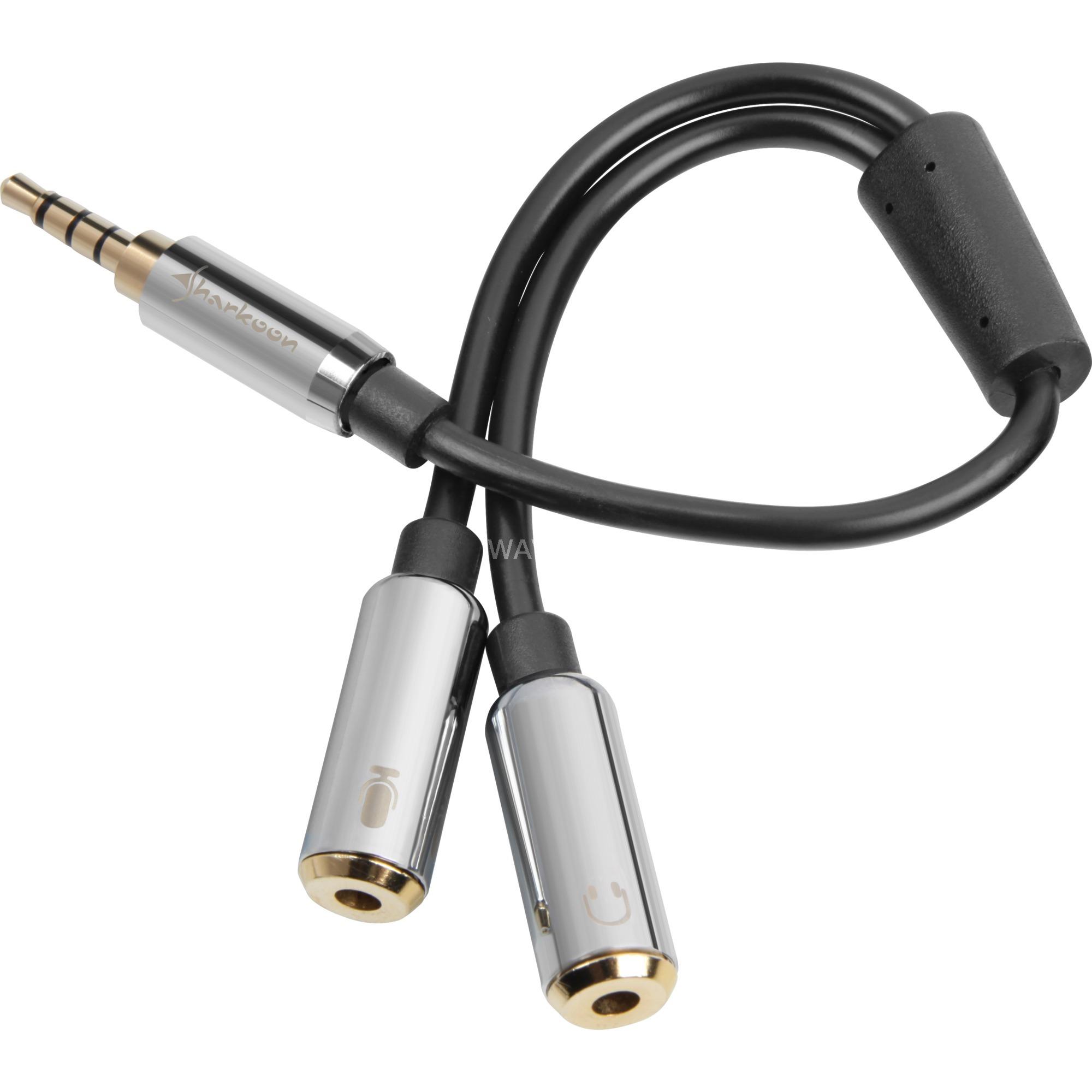 Sharkoon PMP35 Cable - adapter słuchawek