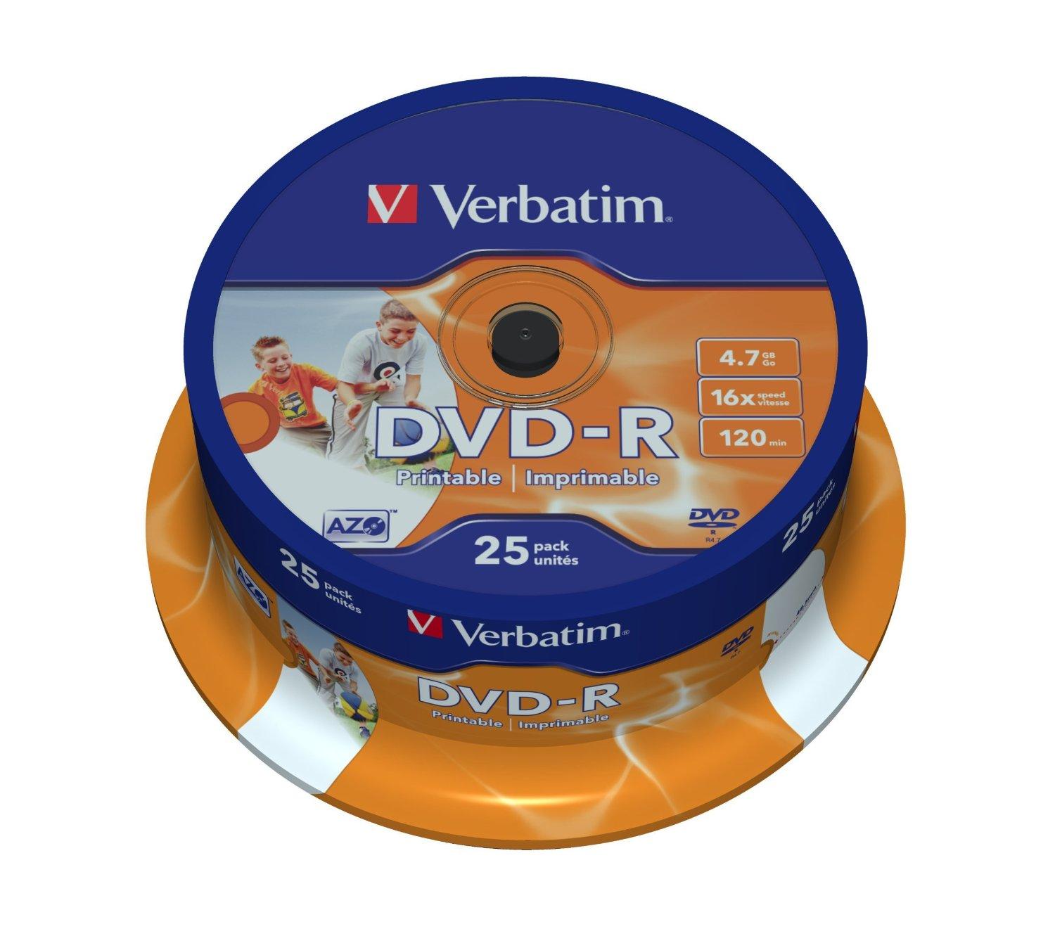 DVD-R 16x SP 4,7GB Verbatim