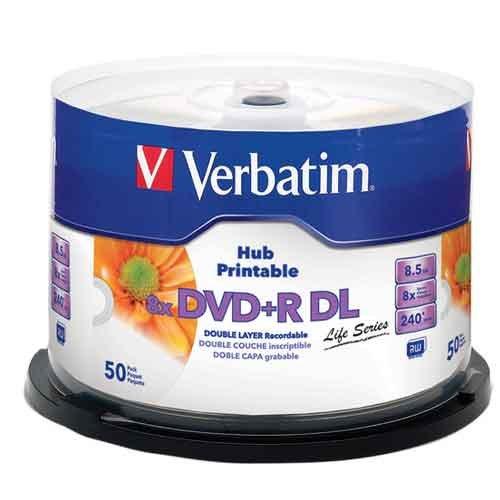 DVD+DL 8x CB 8,5GB Verbatim