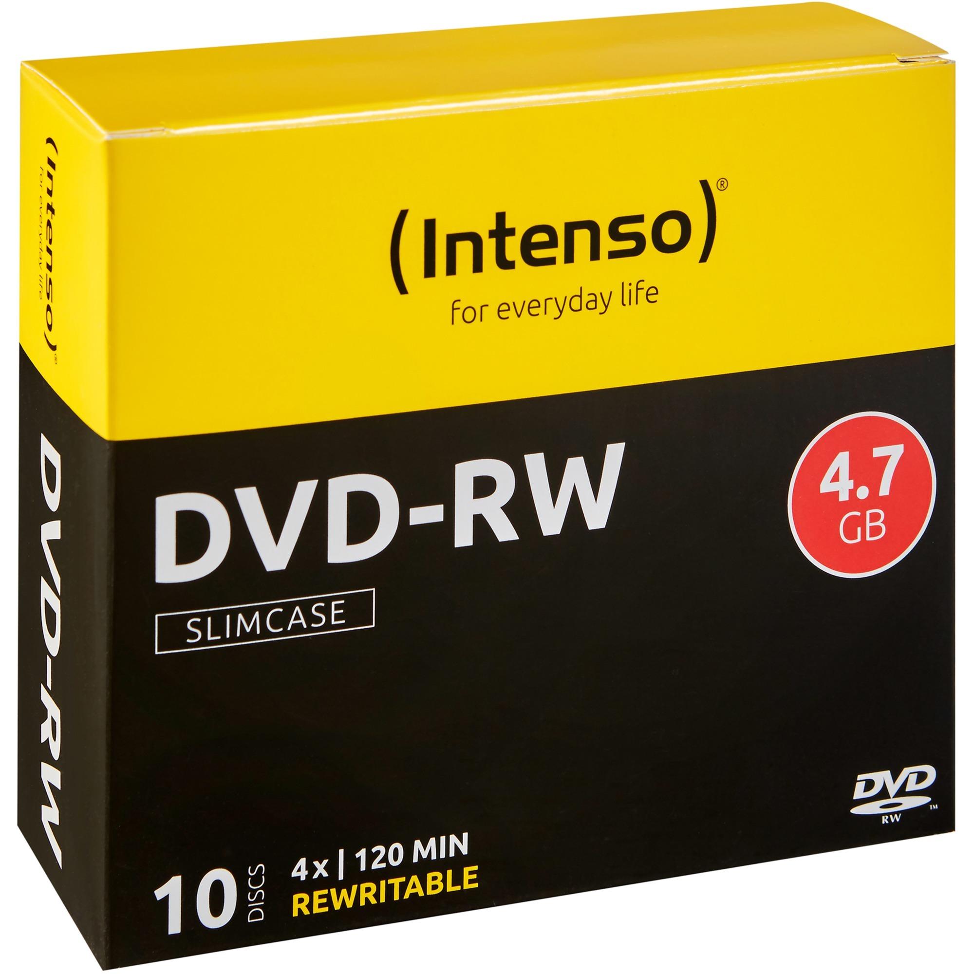 DVD-RW 4x SC 4,7GB Intenso