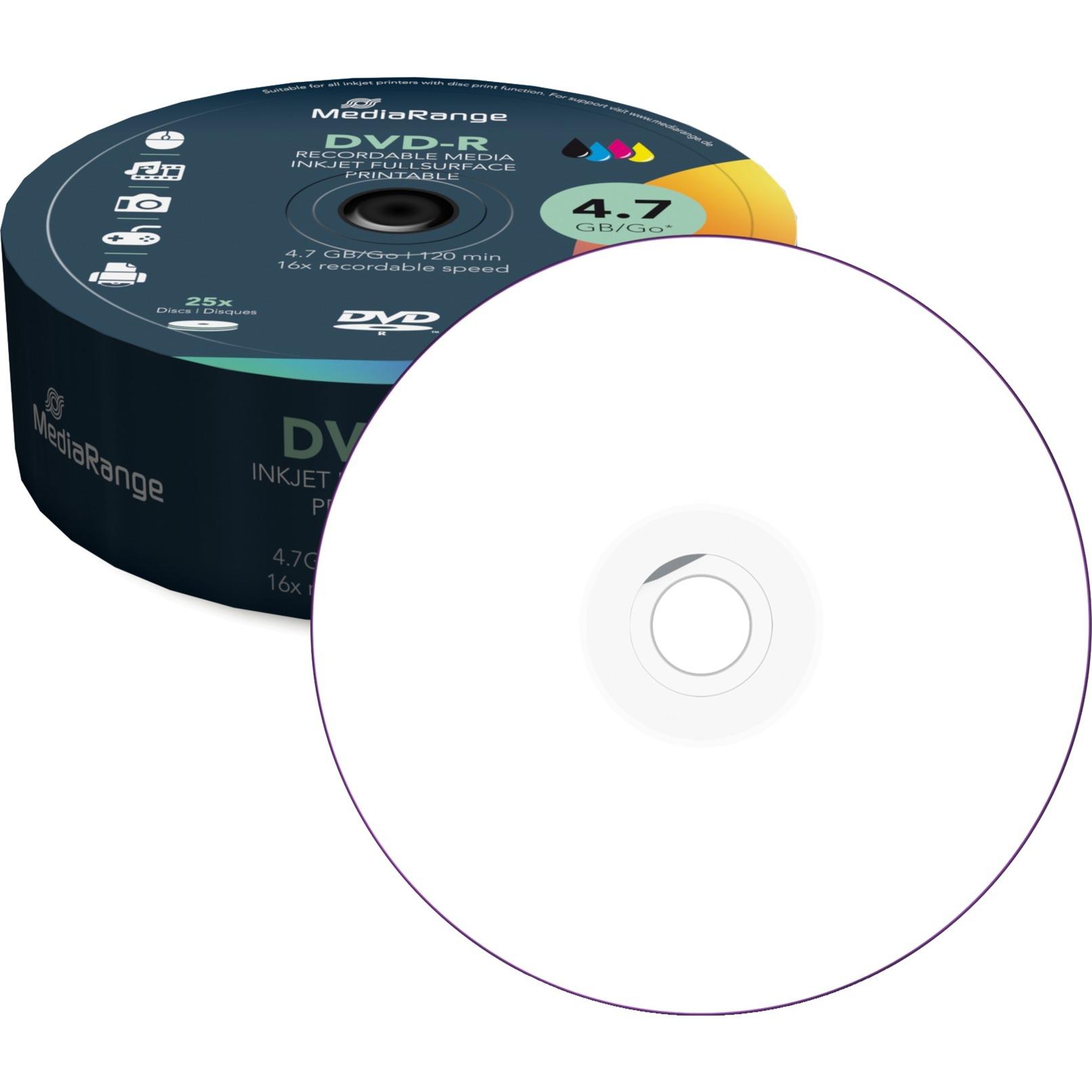 MEDIARANGE DVD-R 16x SP 4,7GB