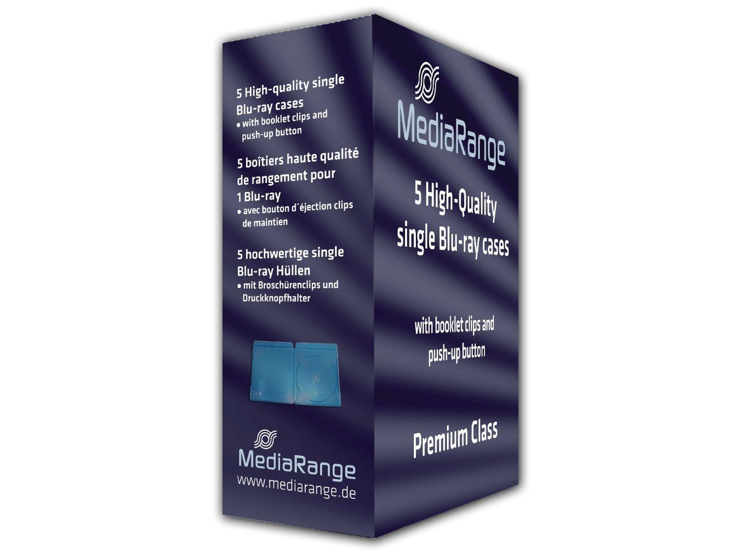 MEDIARANGE BD Videobox Single Retail 5