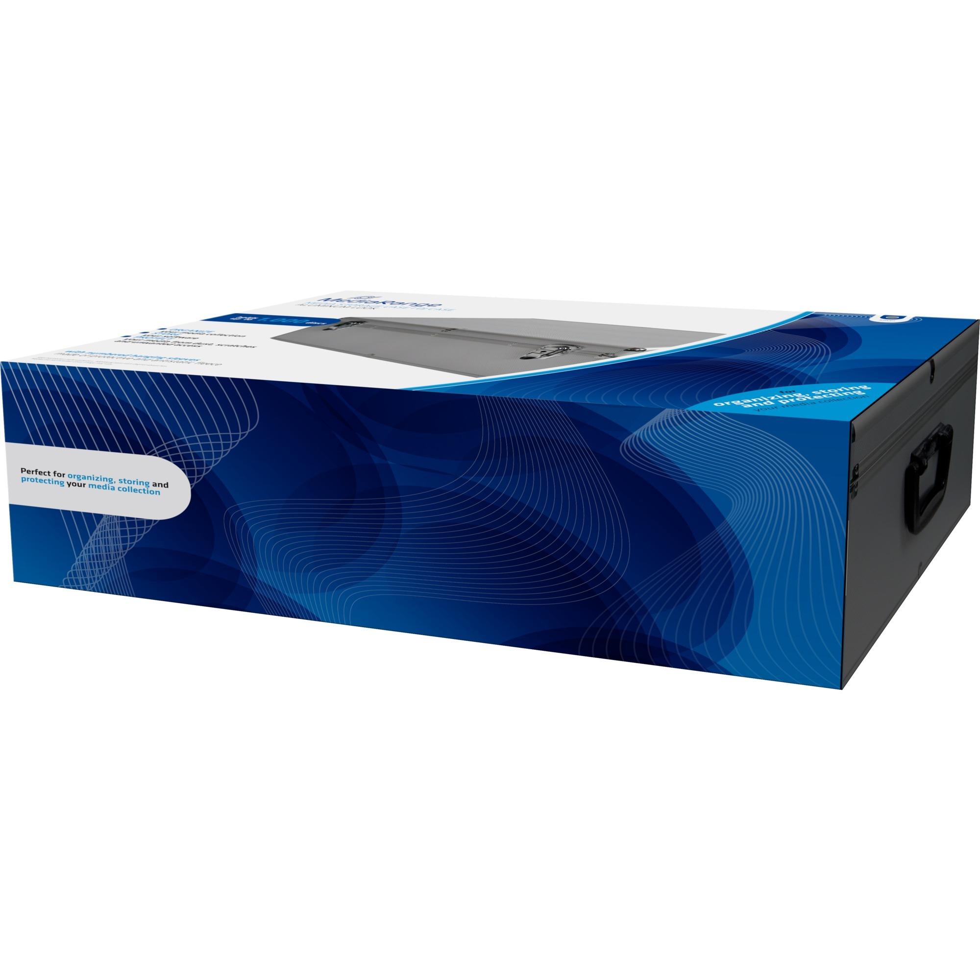 MEDIARANGE CD/DVD Kufer na 1000 silver