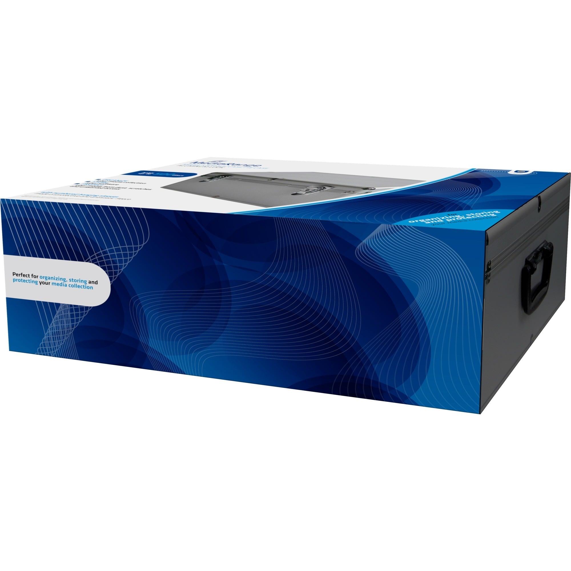 MEDIARANGE CD/DVD Kufer na 500 silver