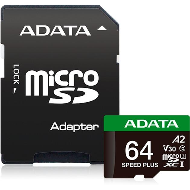 ADATA SPEED PLUS microSDXC 64GB (UHS-I