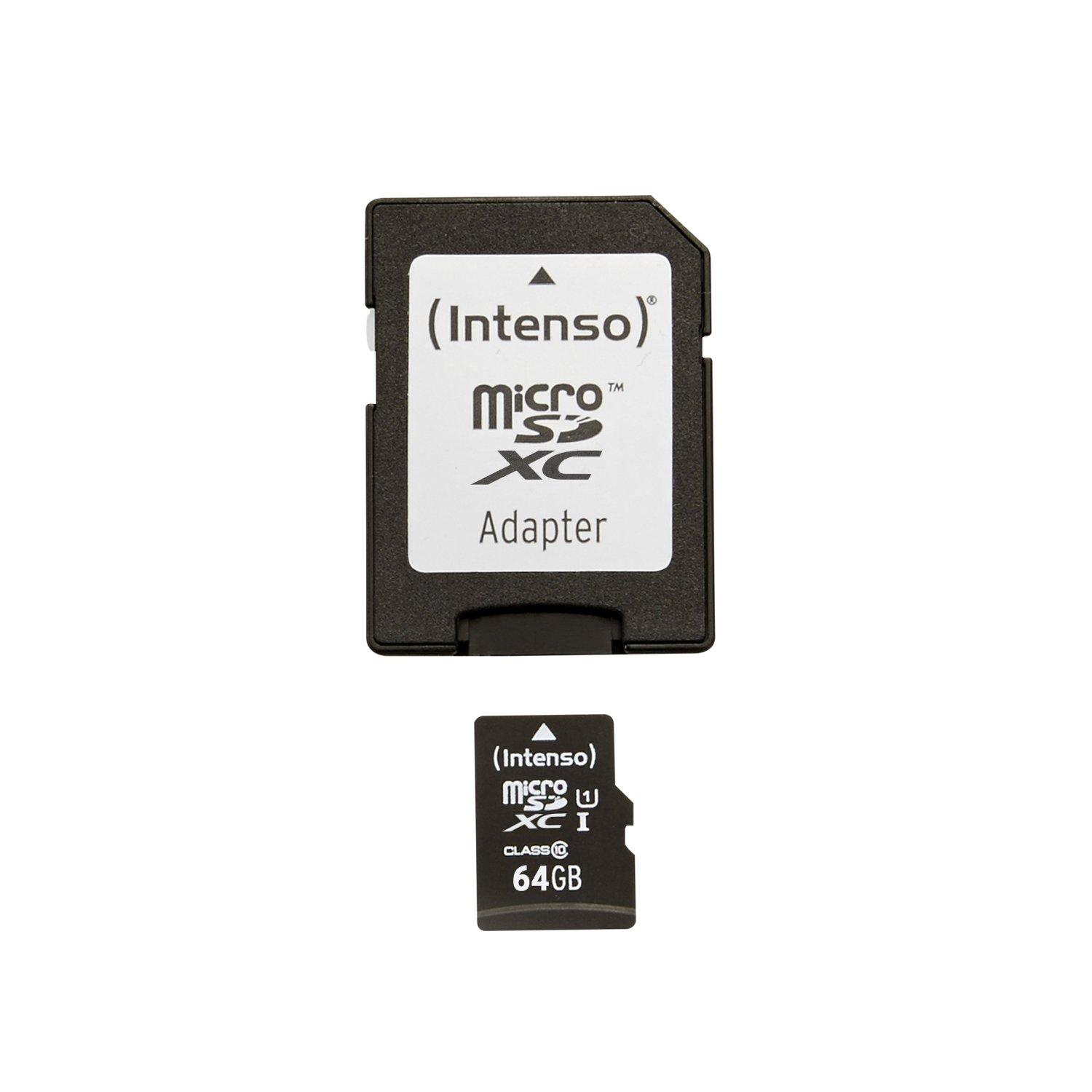 Intenso microSD 64GB 10/45 UHS-I