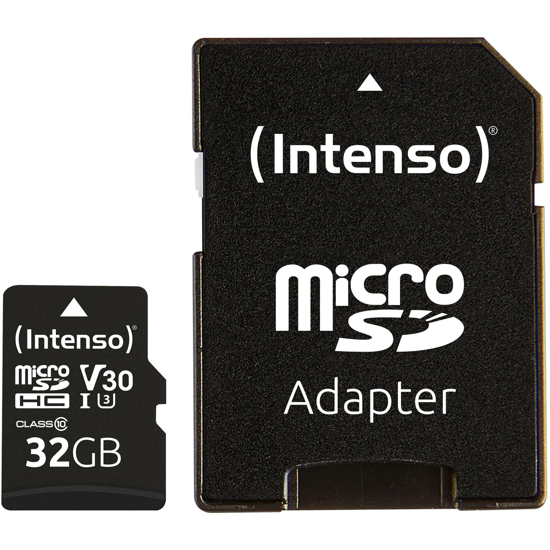 Intenso microSDHC Professional 32GB, UHS-I/Class 10