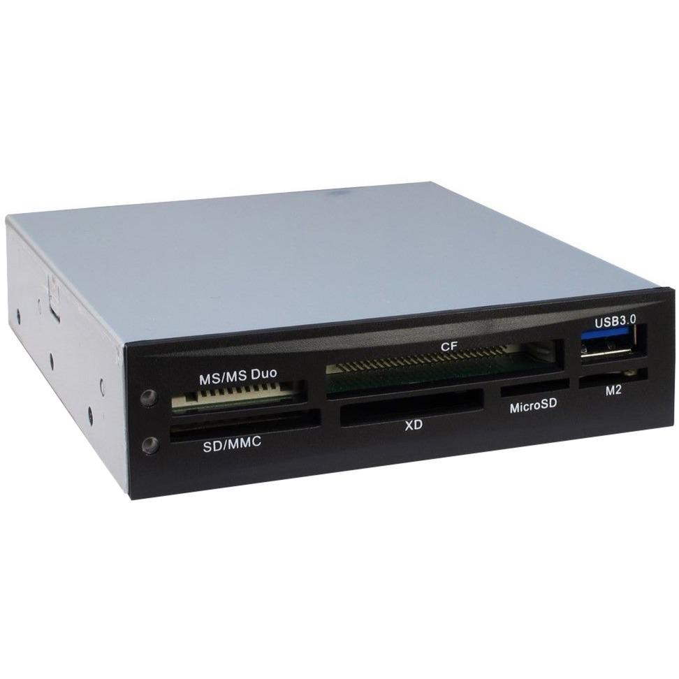 Inter-Tech Multicardreader CI-01, card reader (black)