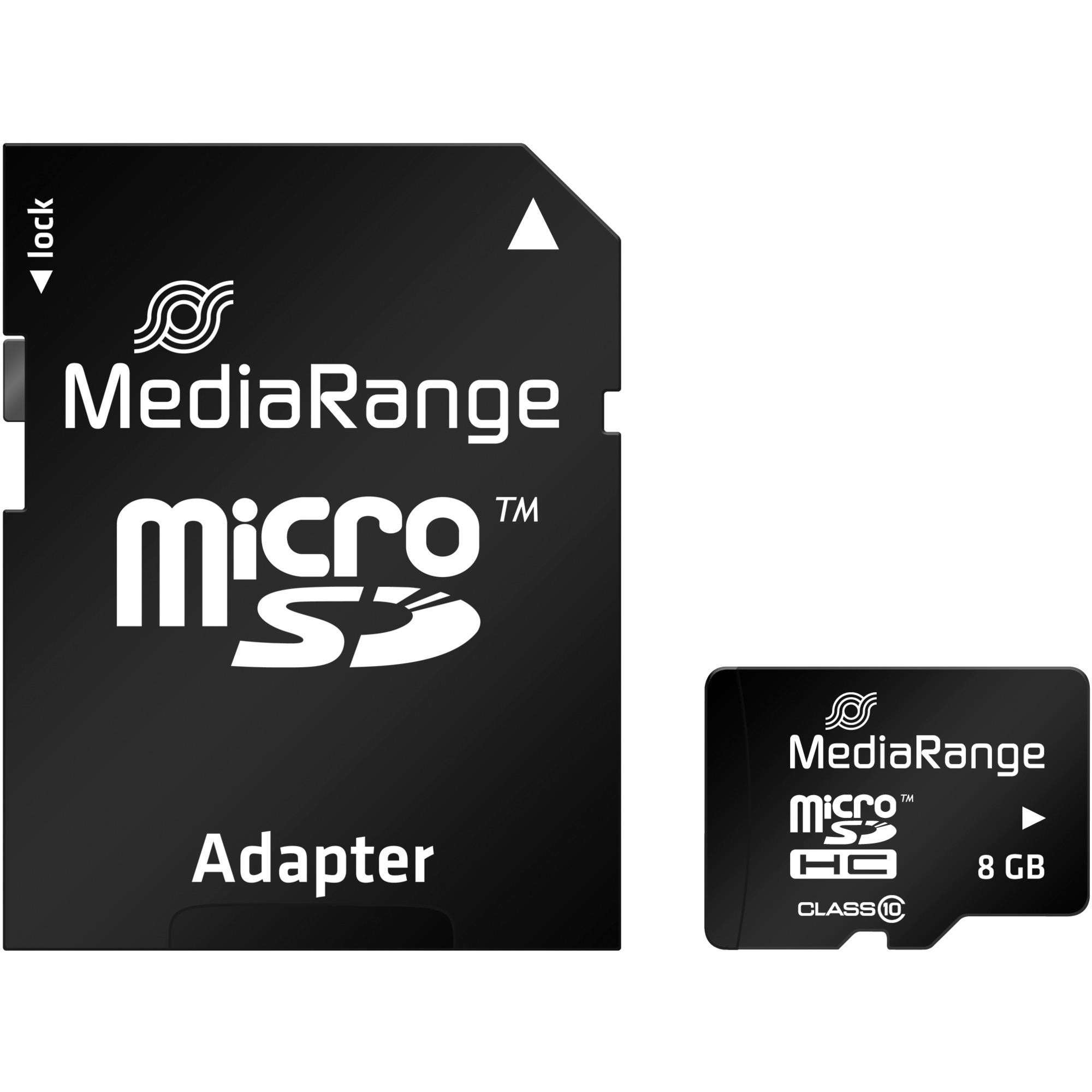 MEDIARANGE Media Range 8 GB microSD