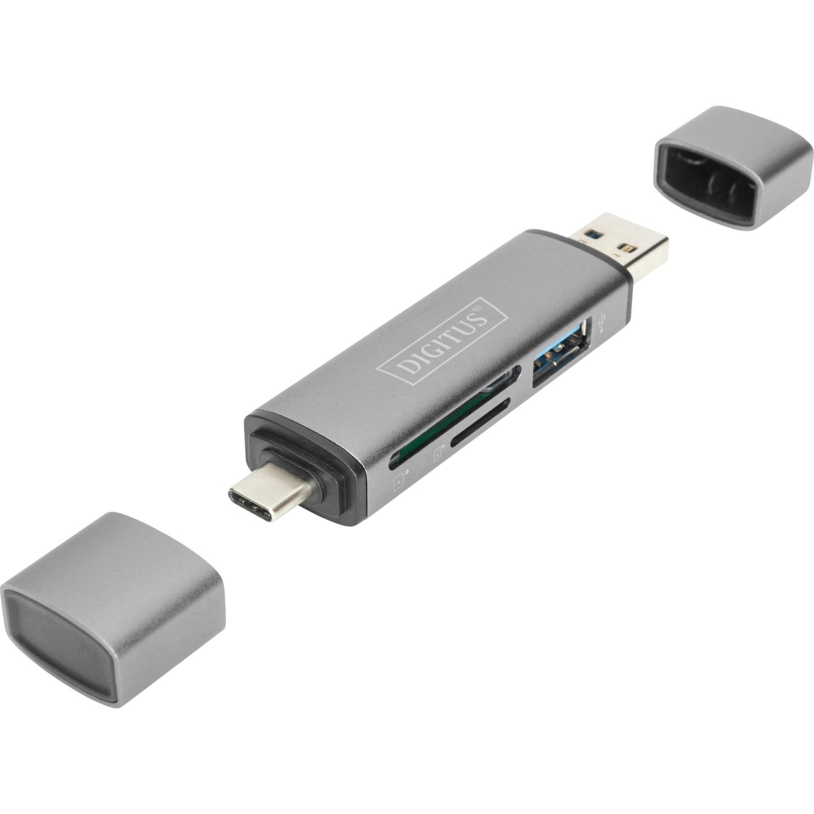 Digitus Dual Card Reader USB-C /