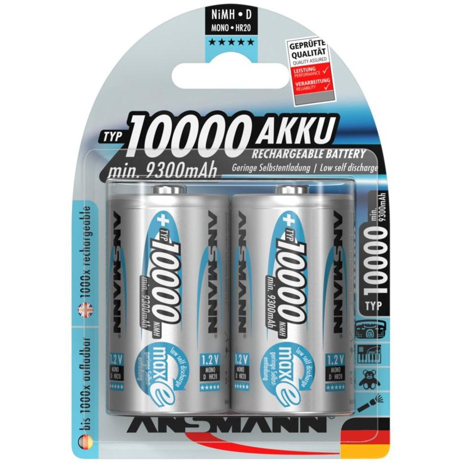 Ansmann 2xD NM 1.2V/10000mAh