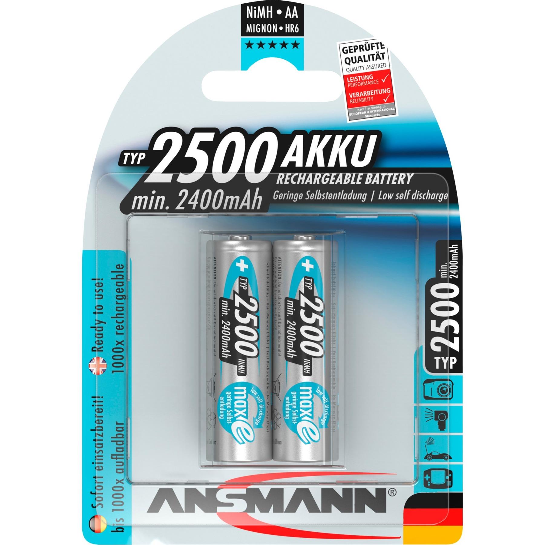 Ansmann maxE 2xAA NM 1.2V/