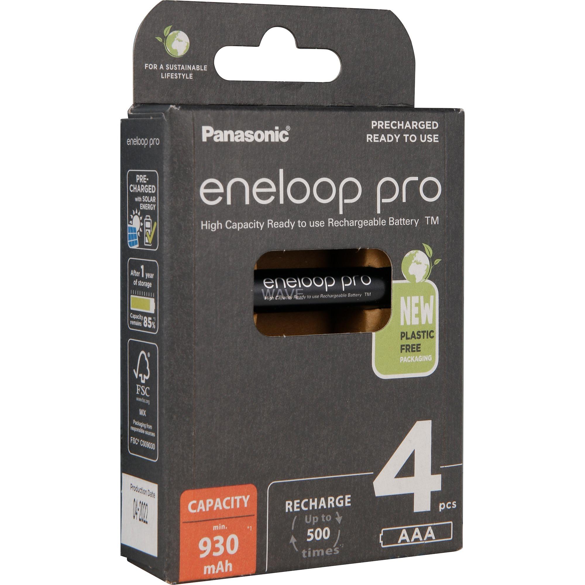 Panasonic battery eneloop pro, Micro AAA