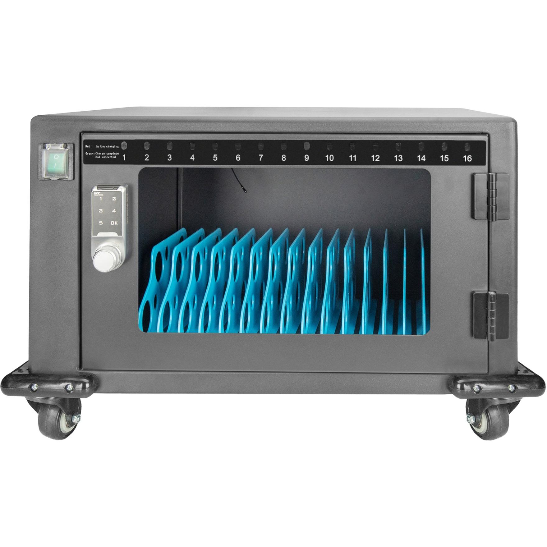 Digitus mobile charging trolley, 16 charging