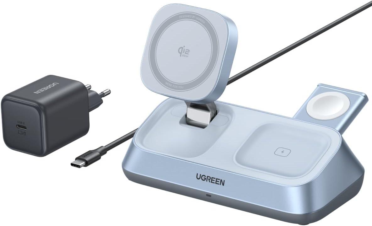 UGREEN W711 MagFlow 3-in-1 Magnetic Wireless