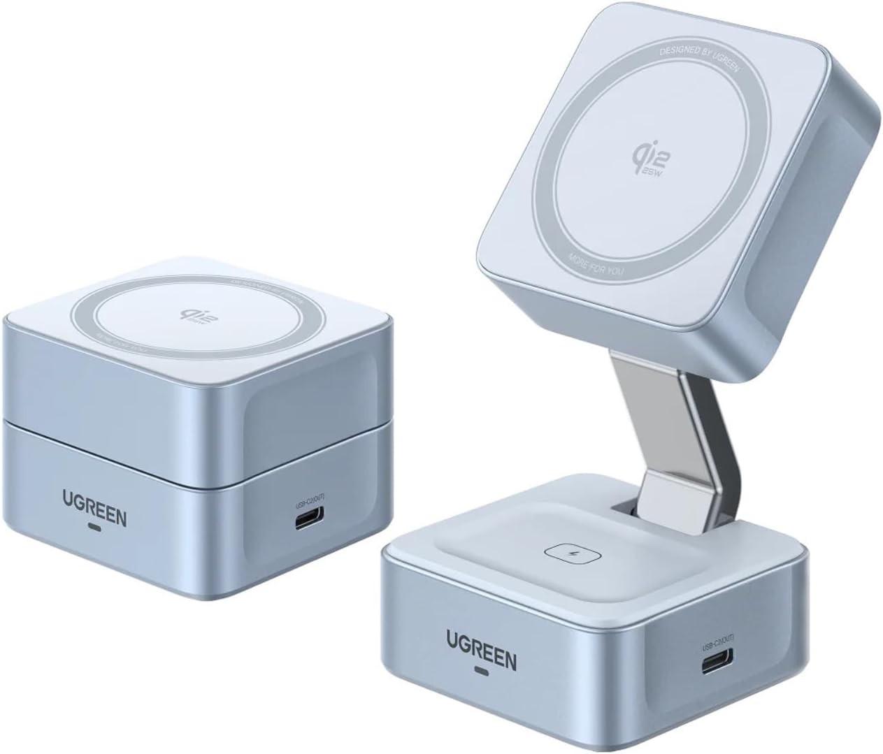 UGREEN W752 MagFlow 2-in-1 Magnetic Wireless