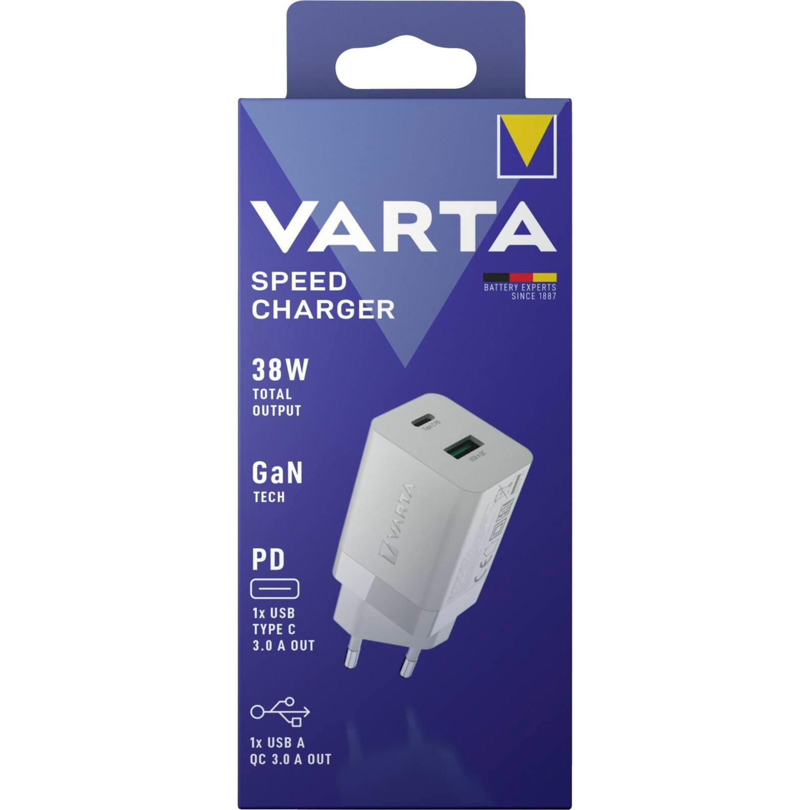 Varta charger Speed ??Charger (white, PD