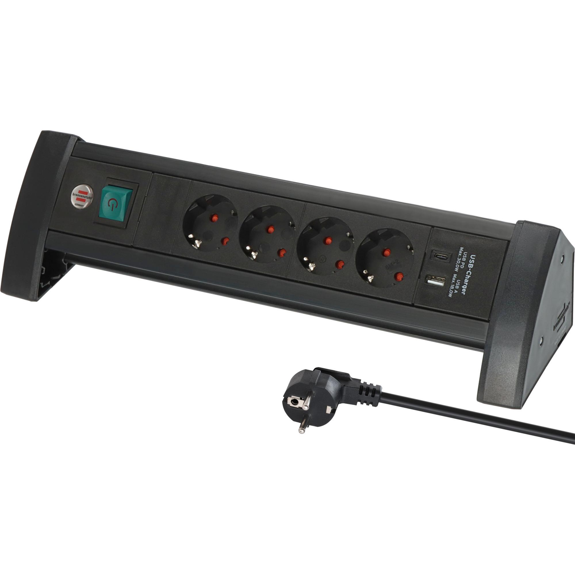 Brennenstuhl Premium Office Line 4-way power