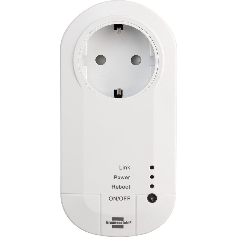 Brennenstuhl Wifi socket, switchable socket (white)