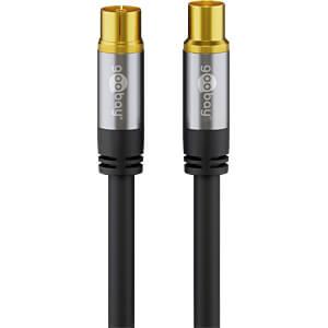 Goobay TV antenna cable 135dB black