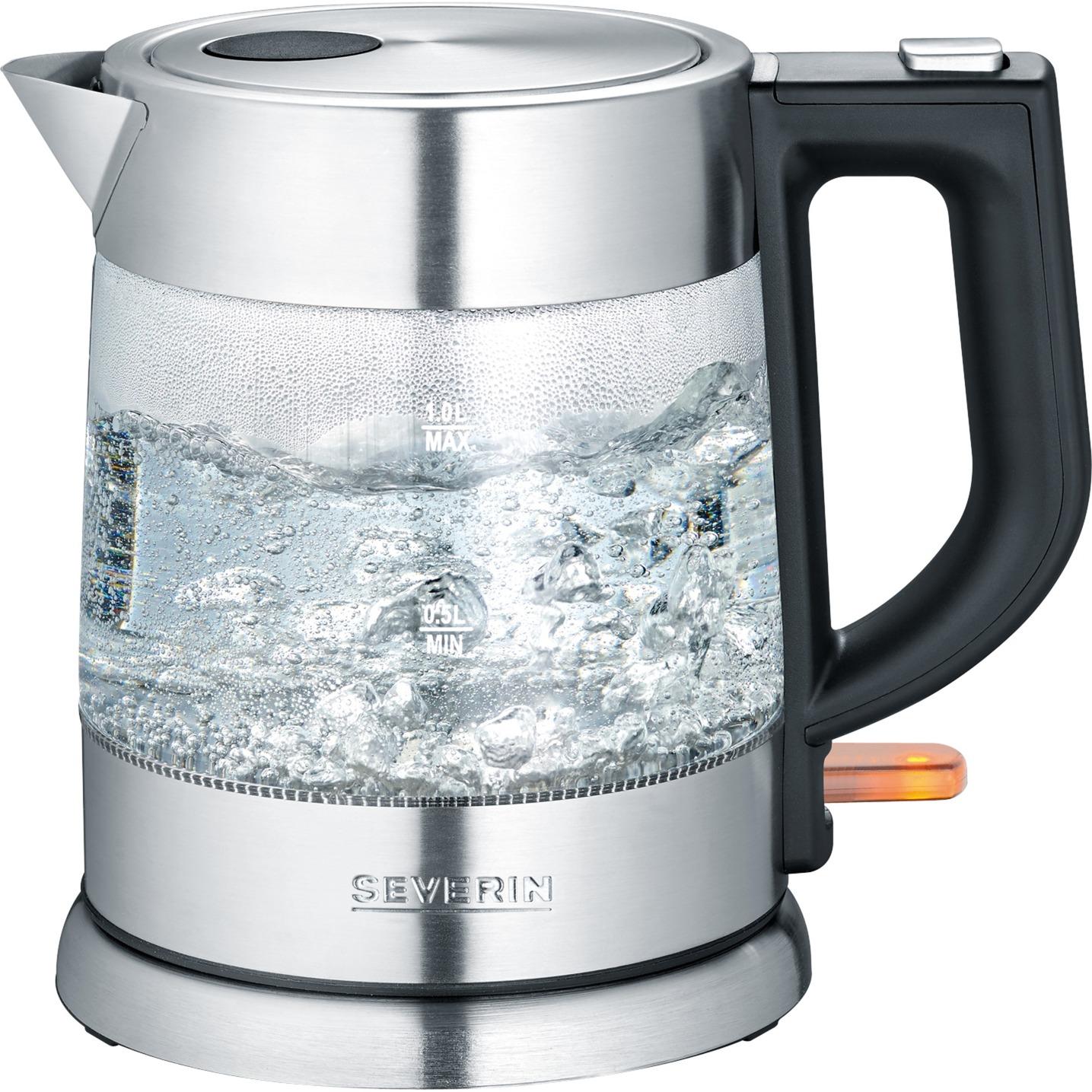 Severin Glas WK 3468 1l silver