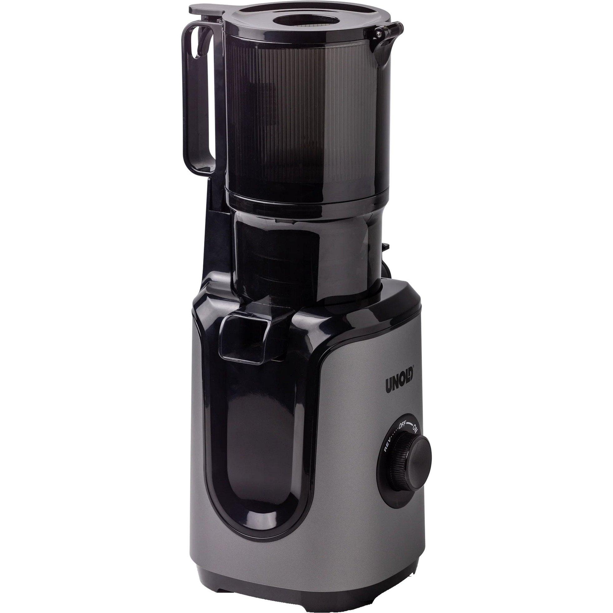 Unold Slow Juicer Sam, juicer silver/black