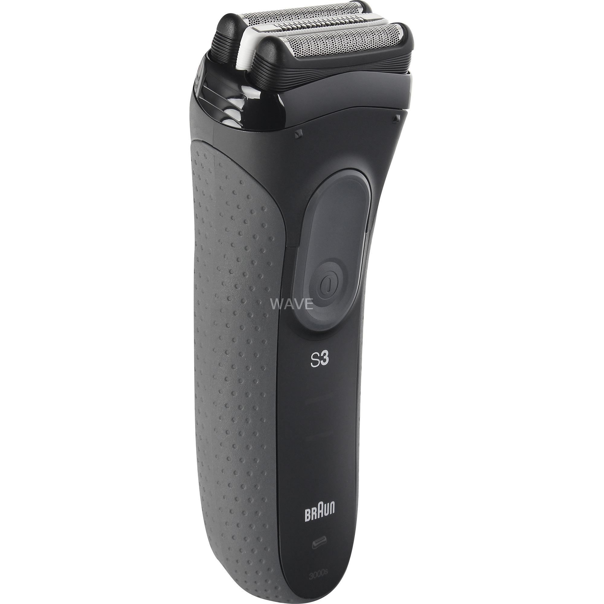 Braun Series 3+ 3000, shaver black/grey