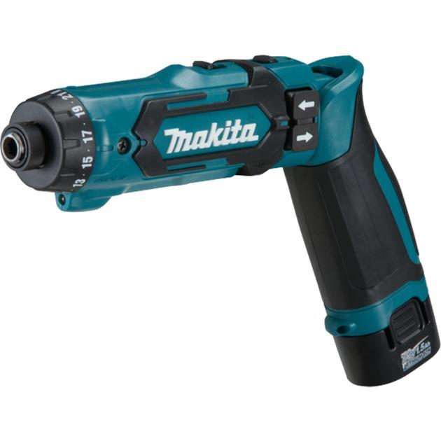 Makita DF012DSE cordless pen screwdriver/pivot screwdriver