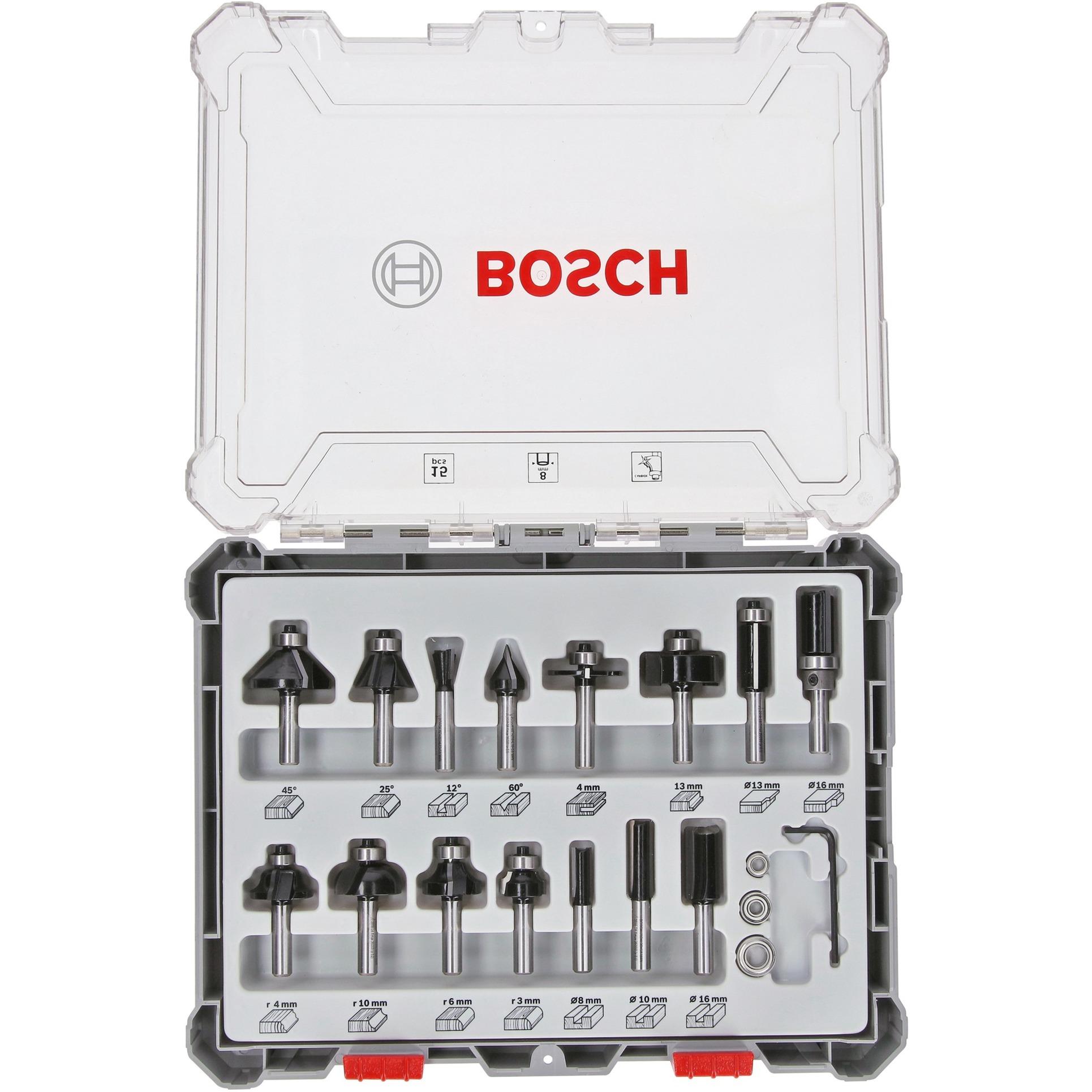 Bosch Powertools Bosch cutter set 2607017472