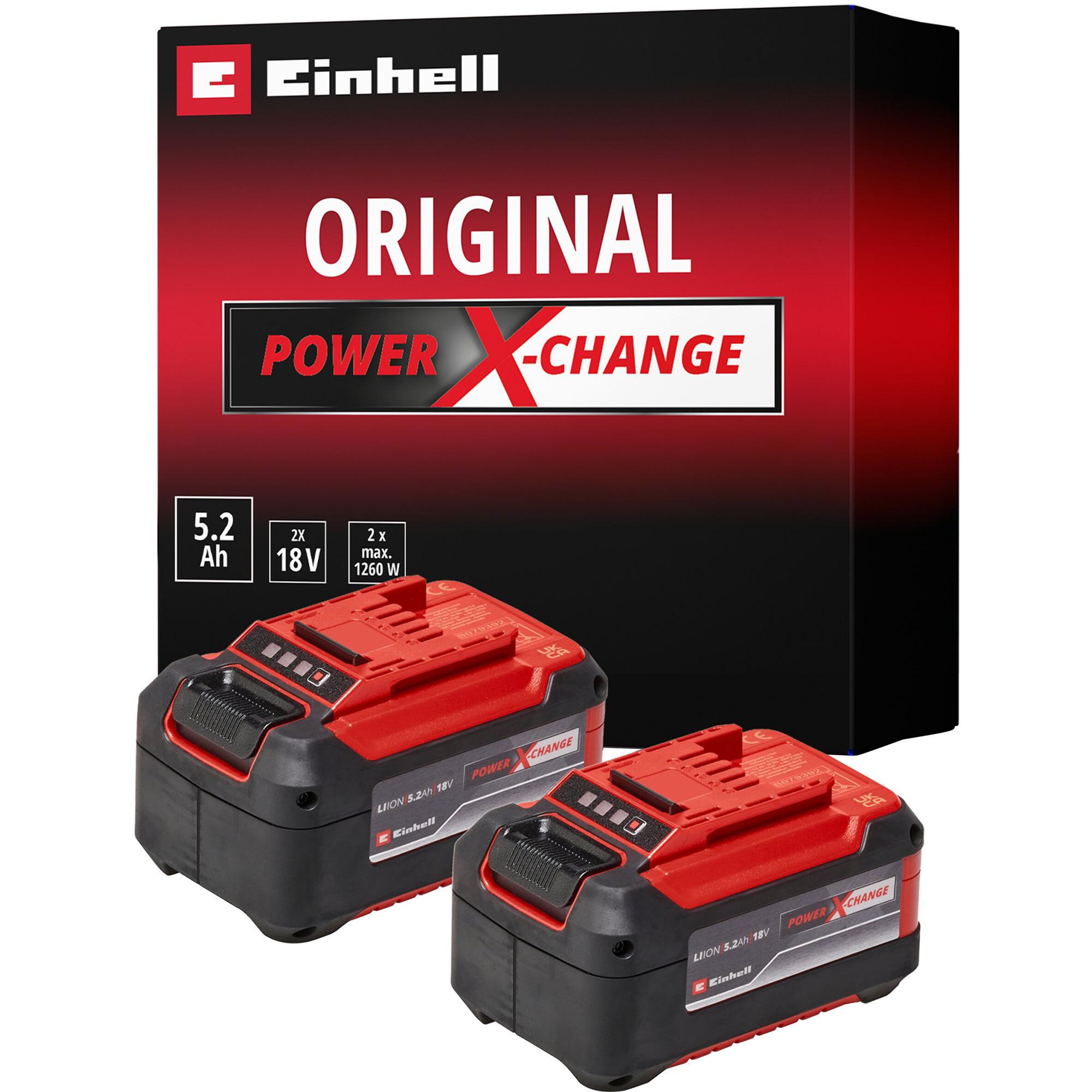 Einhell 2x 18V 5.2Ah PXC