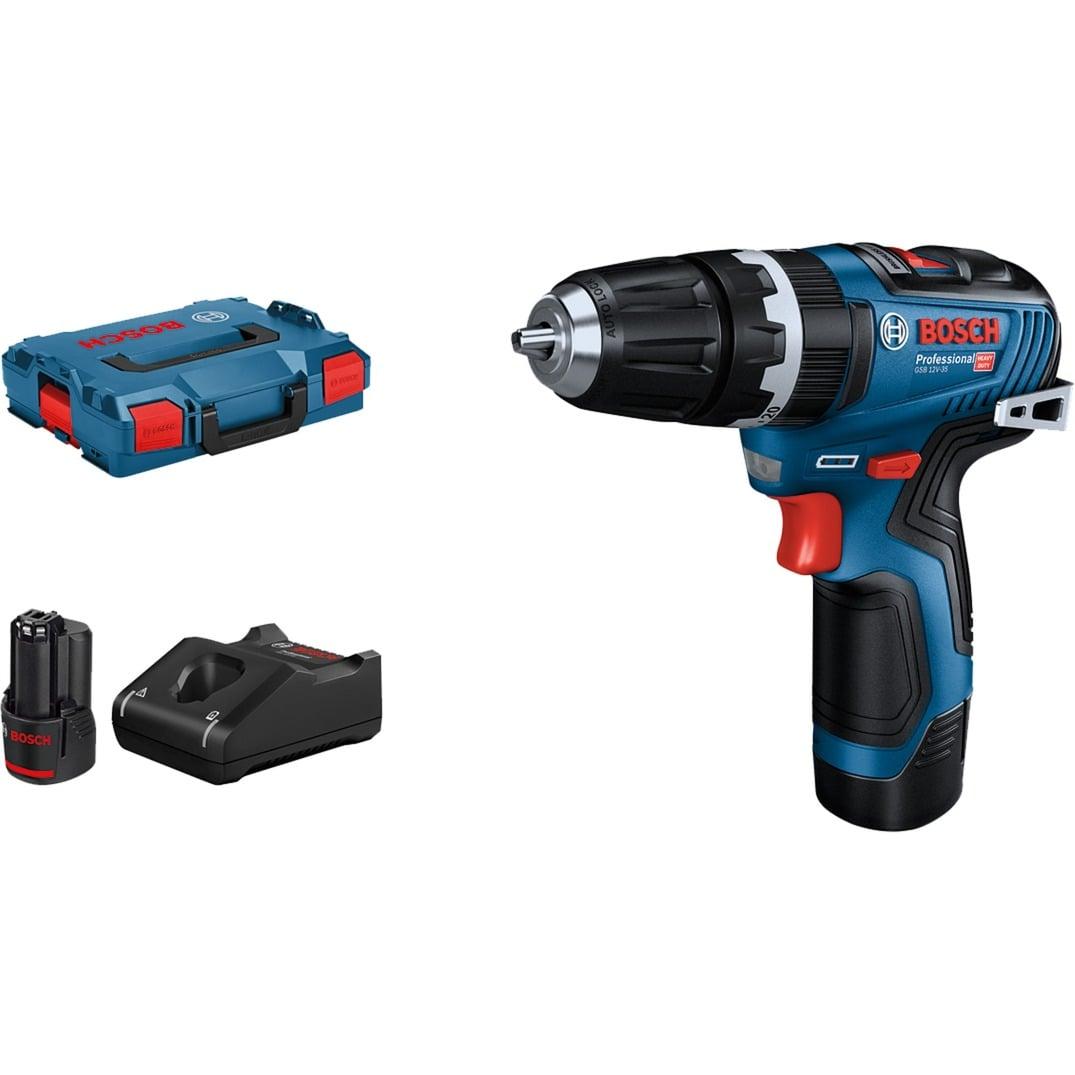 Bosch Powertools BOSCH GSB 12V-35, 2x3Ah