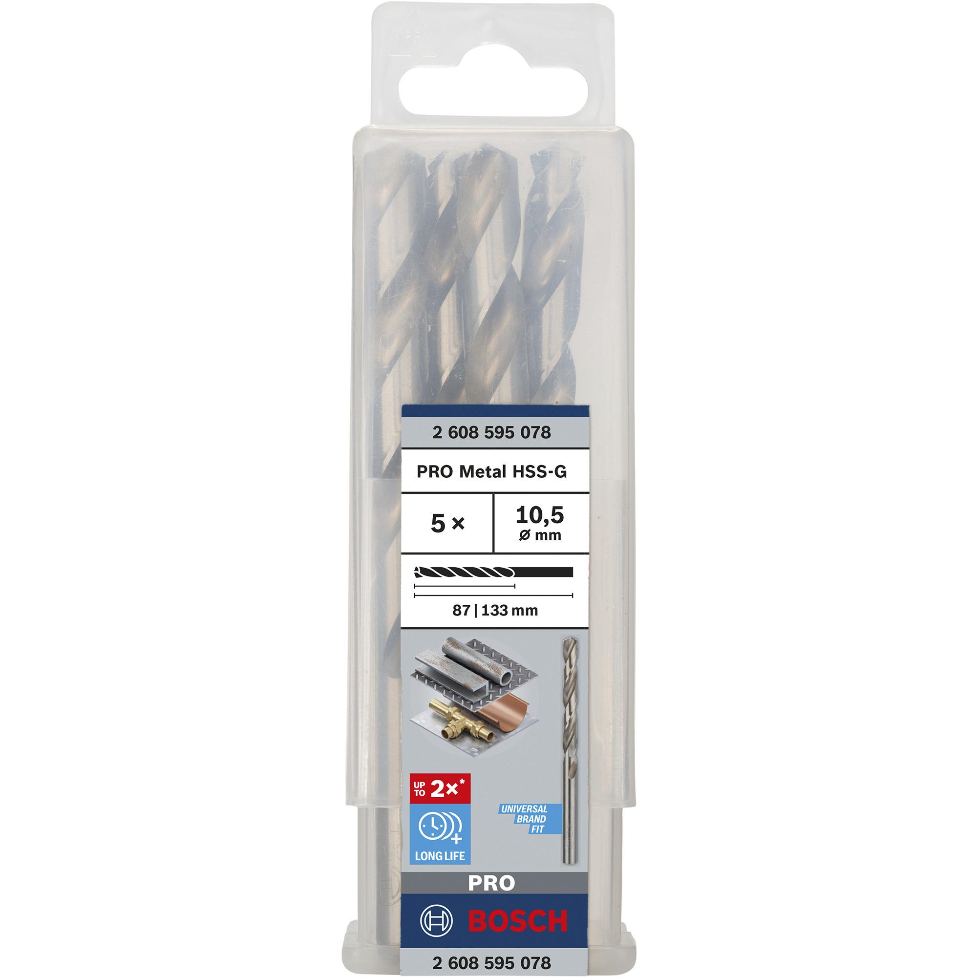 Bosch Powertools PRO Metal HSS-G twist