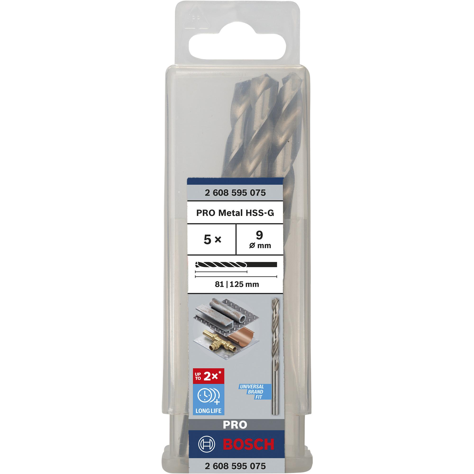 Bosch Powertools PRO Metal HSS-G twist