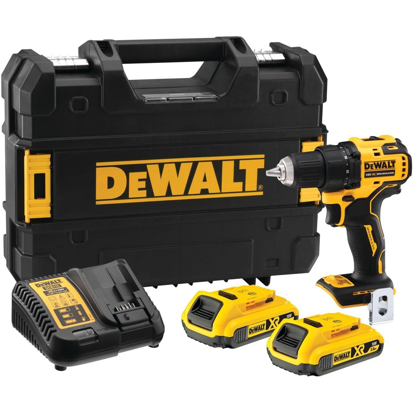 DeWalt cordless drill DCD708D2T, 18 Volt