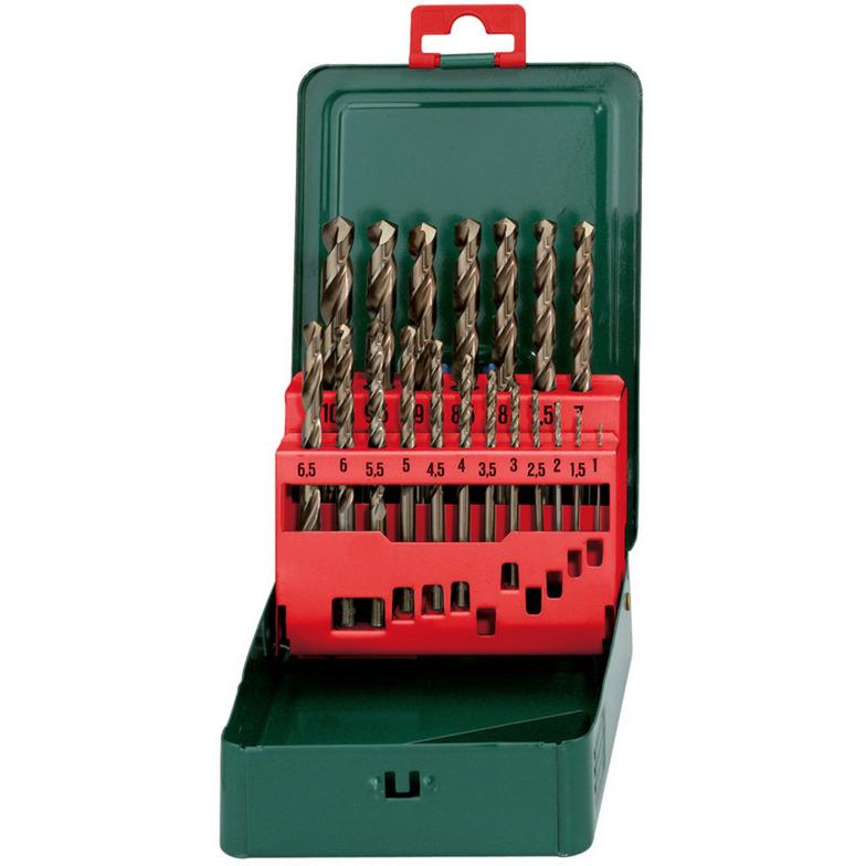Metabo HSS-CO drill cassette-SP, 19 pieces