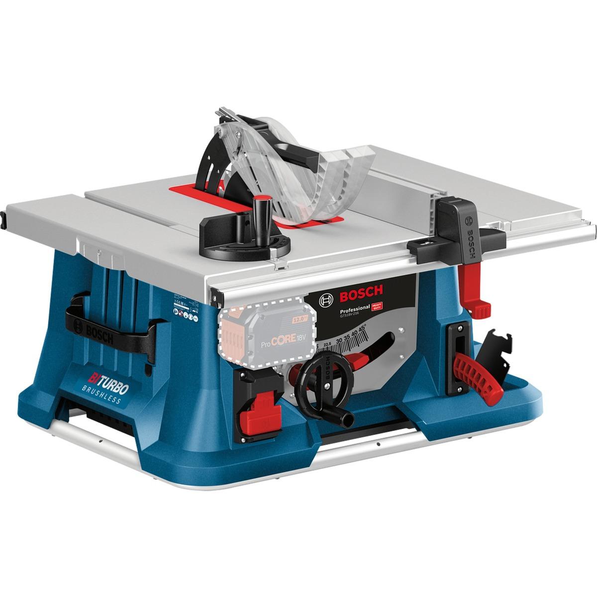 Bosch Powertools cordless table saw BITURBO