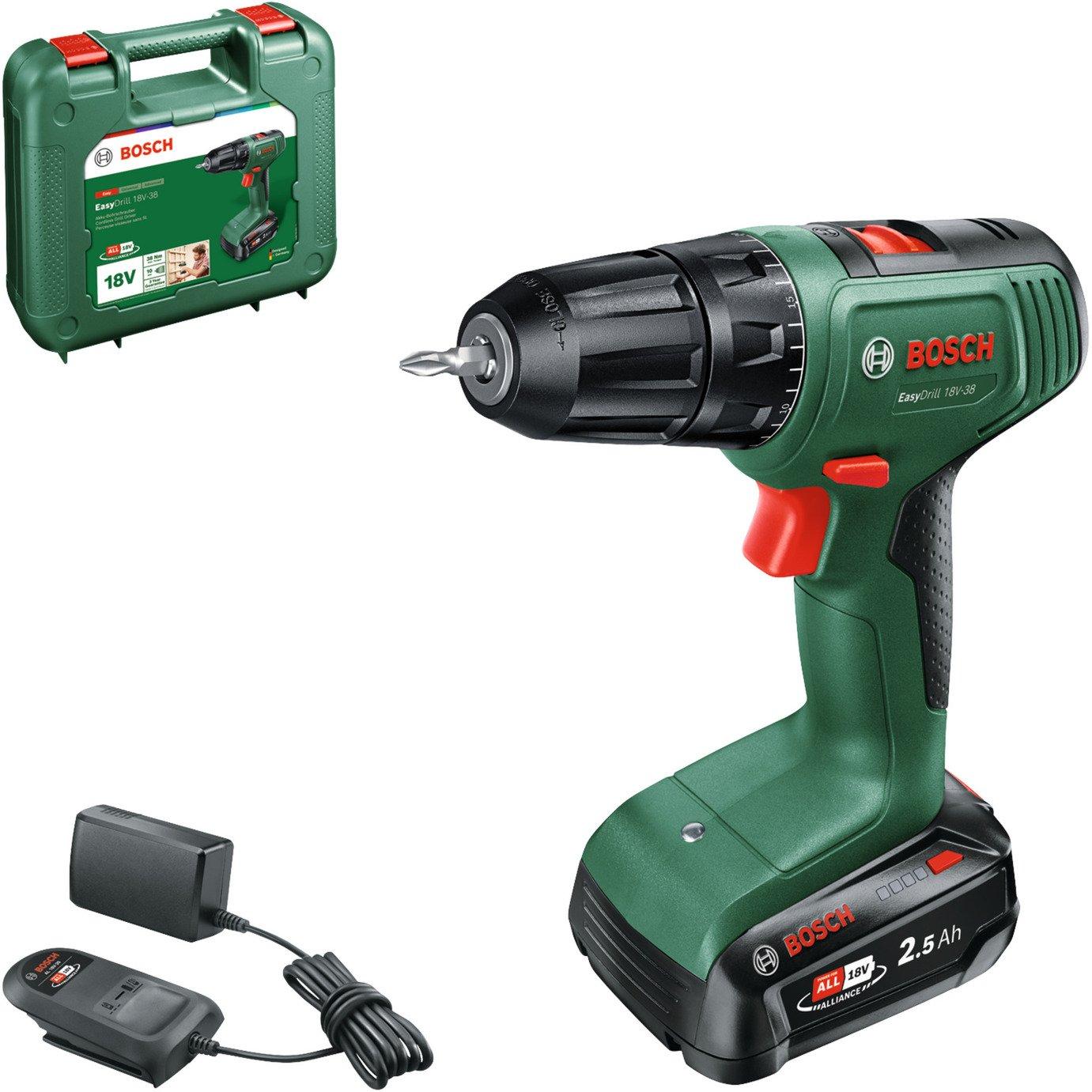 Bosch Powertools cordless drill/driver EasyDrill 18V-38