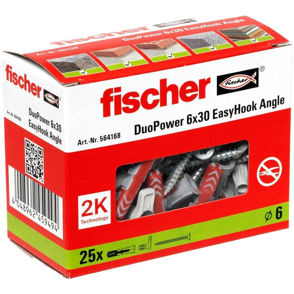 Fischer EasyHook Angle DuoPower 6x30 (white