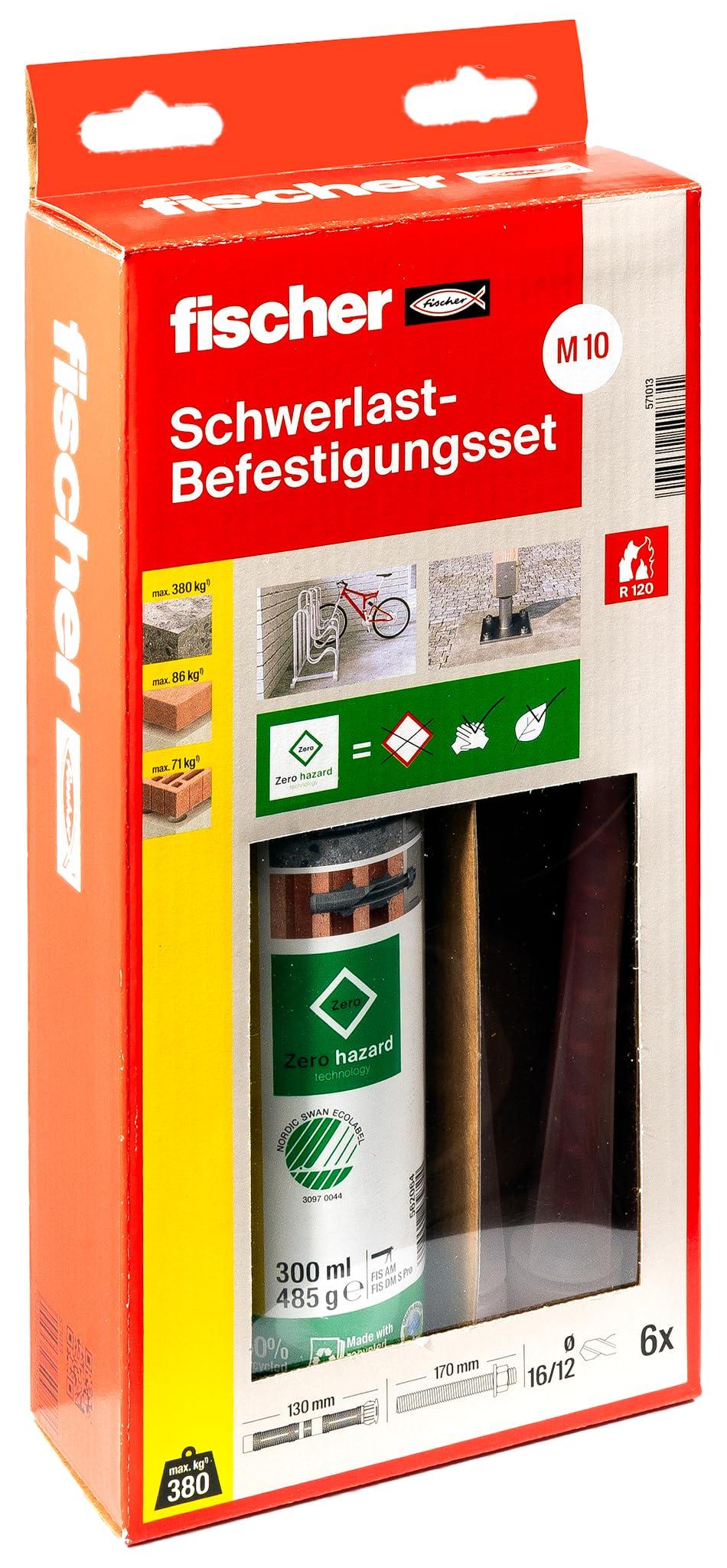 Fischer heavy-duty fastening set FIS V