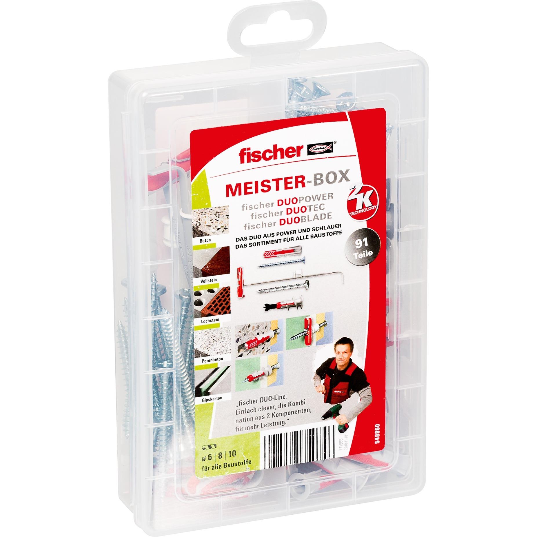 Fischer master box DUOLINE, dowels (light