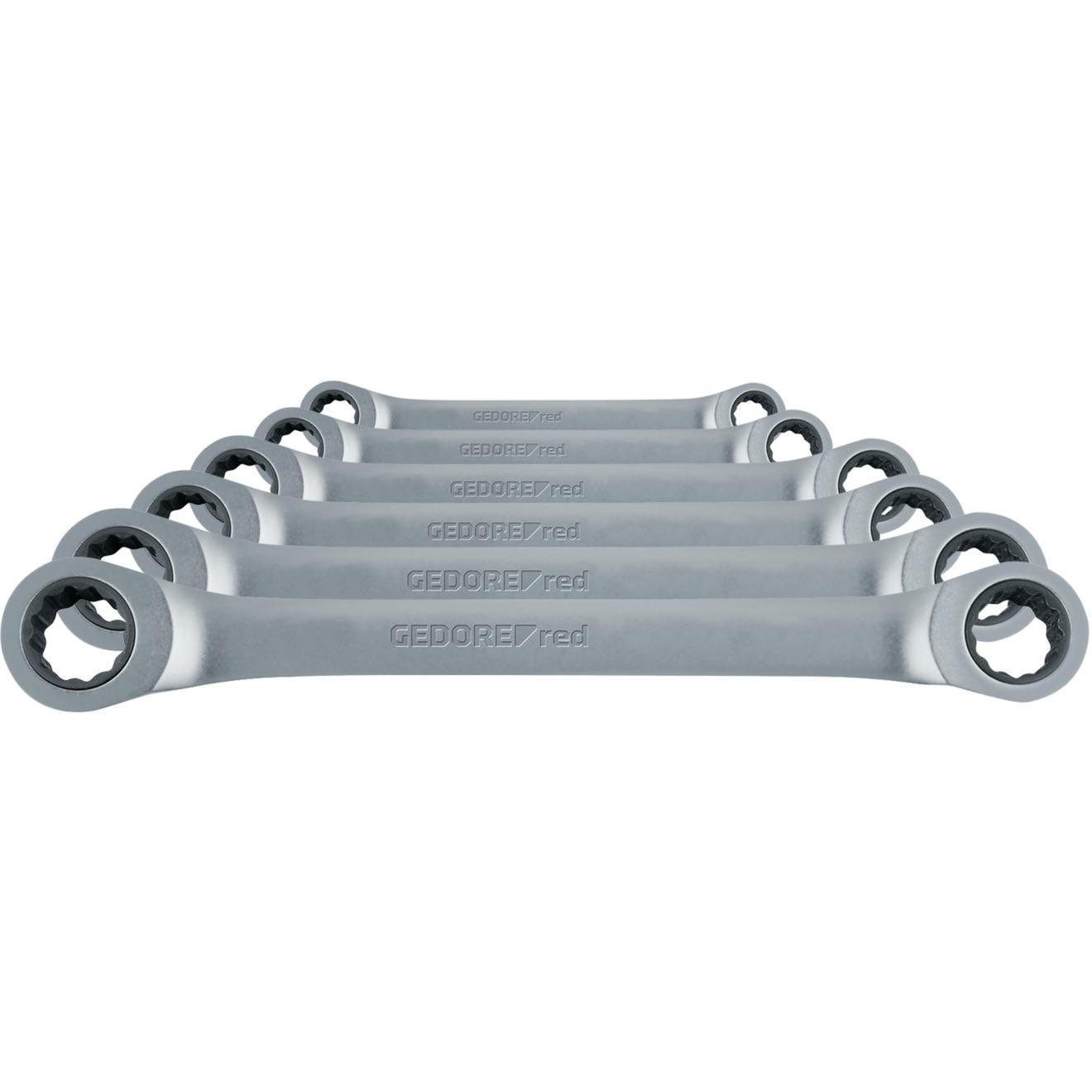 Gedore Red double ring ratchet wrench