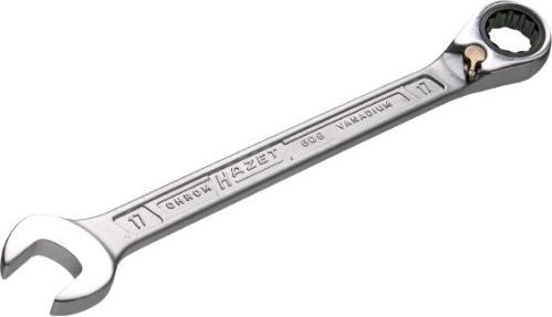 Hazet ratchet ring spanner set 12