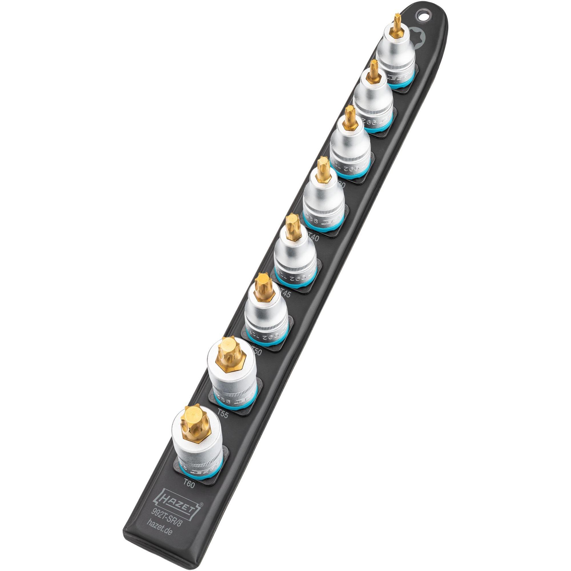 Hazet SmartRail 1/2 socket set Torx
