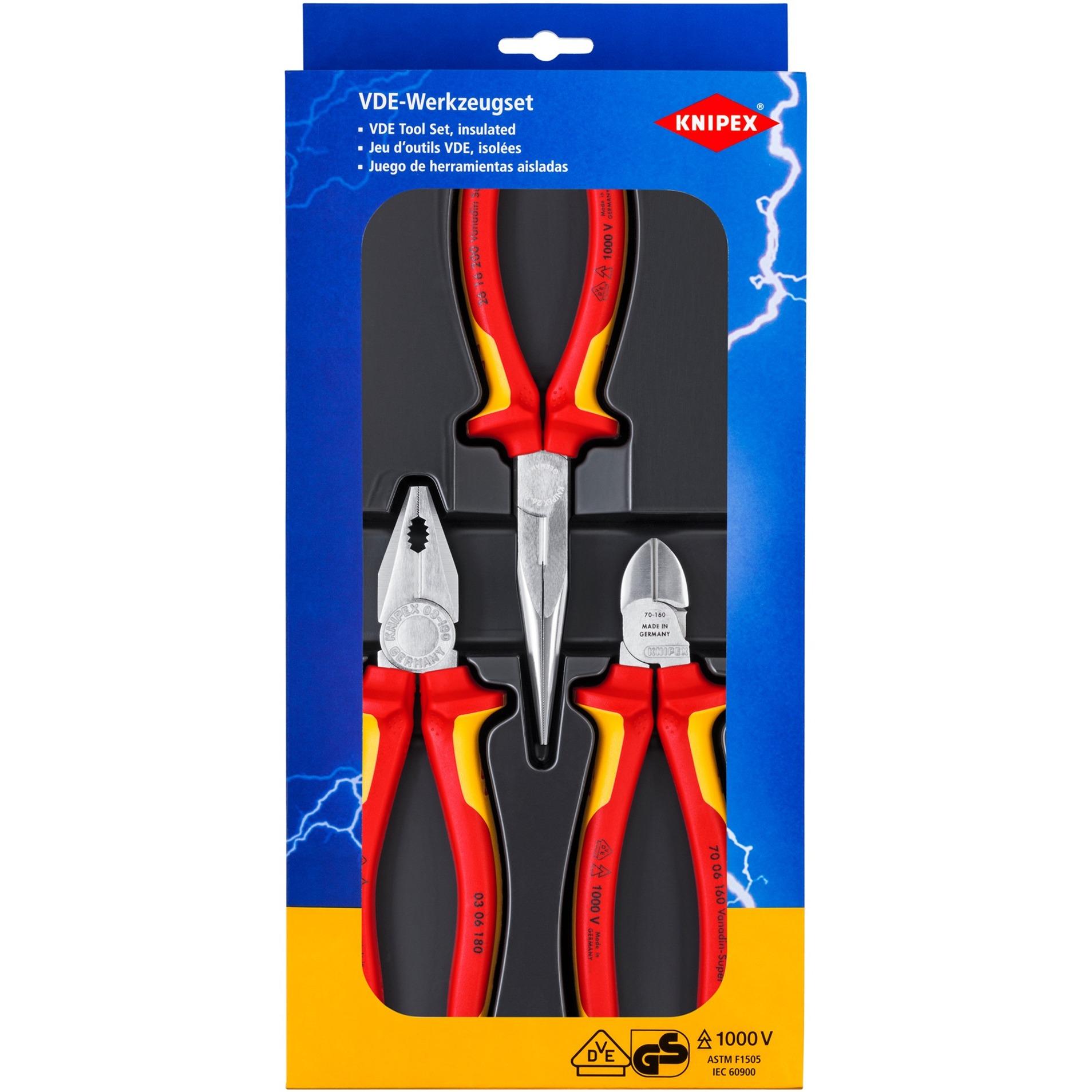Knipex 00 20 12 Electro pliers