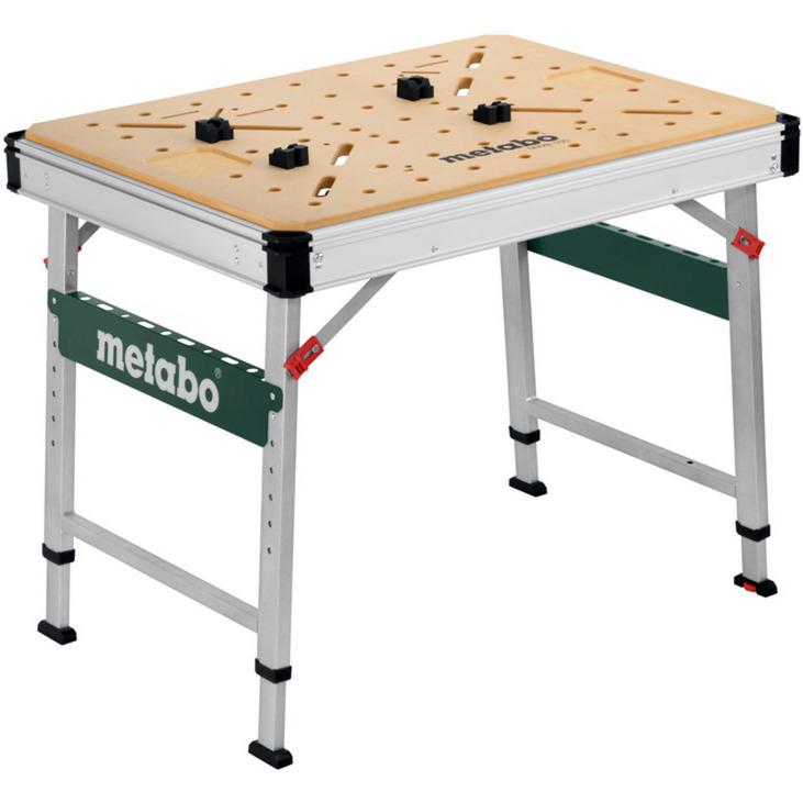 Metabo multifunctional table MWB 100 (silver/wood