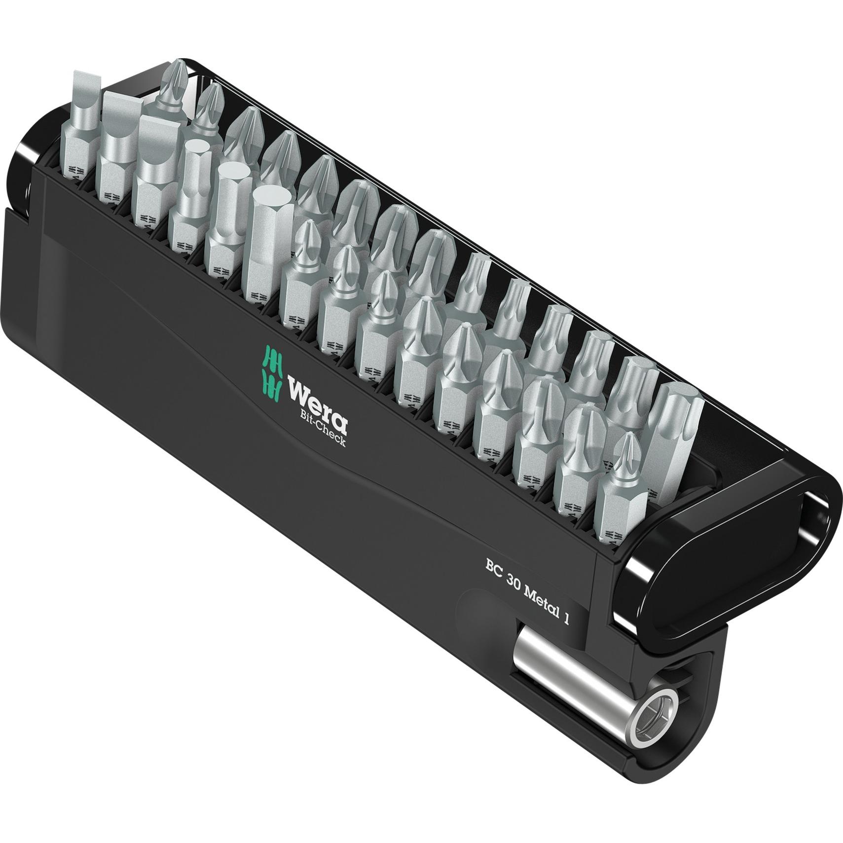 Wera bit-Check 30 Metal 1 bit