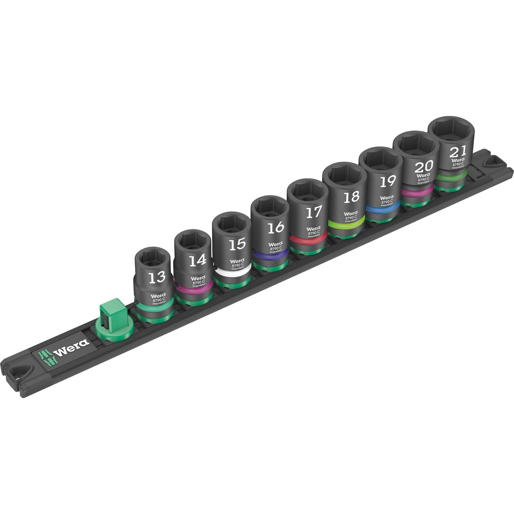Wera C Impaktor socket magnetic strip